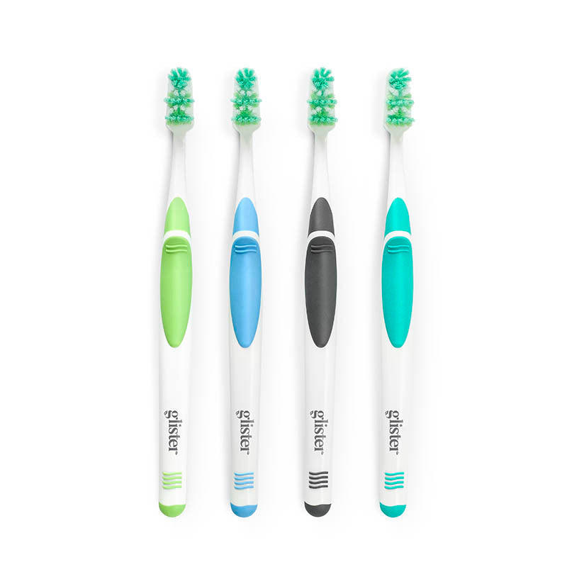 Glister Multi-Action Toothbrush Soft - 4 Pack by Beauty Care Bag