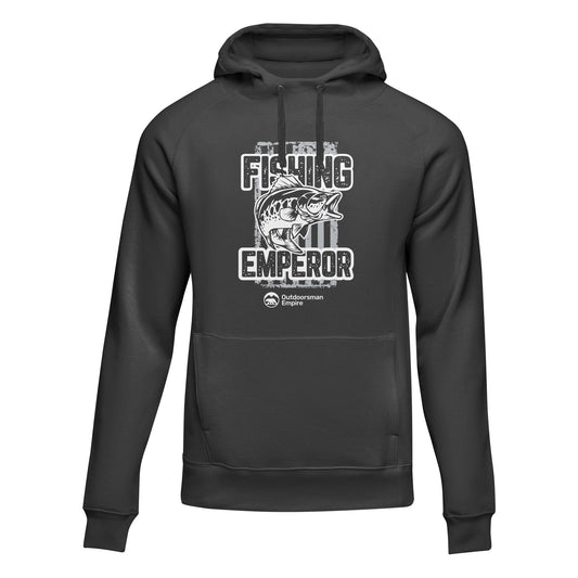 Fishing Emperor v4 Unisex Hoodie by Outdoorzees