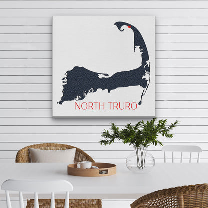 Cape Cod Canvas Customizable Silhouette Wall Decor by Off The Square Designs