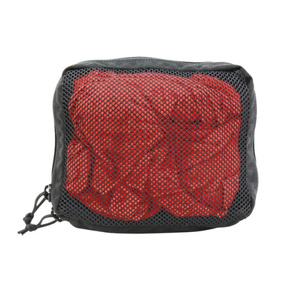 Recycled Firefighter 12 Hour Mesh Pouch, large