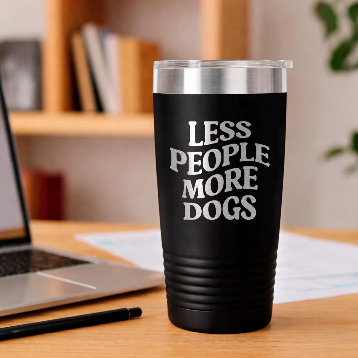 Stainless Steel Tumbler - Double Wall Insulation 20 Oz Custom Travel Mug by Joyful Moose