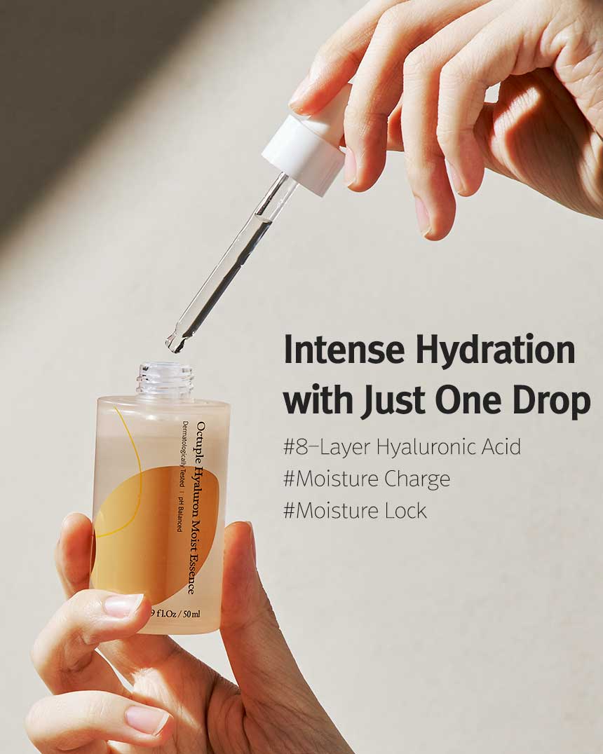 12GRABS Octuple Hyaluron Moist Essence 50ml by Seoulia