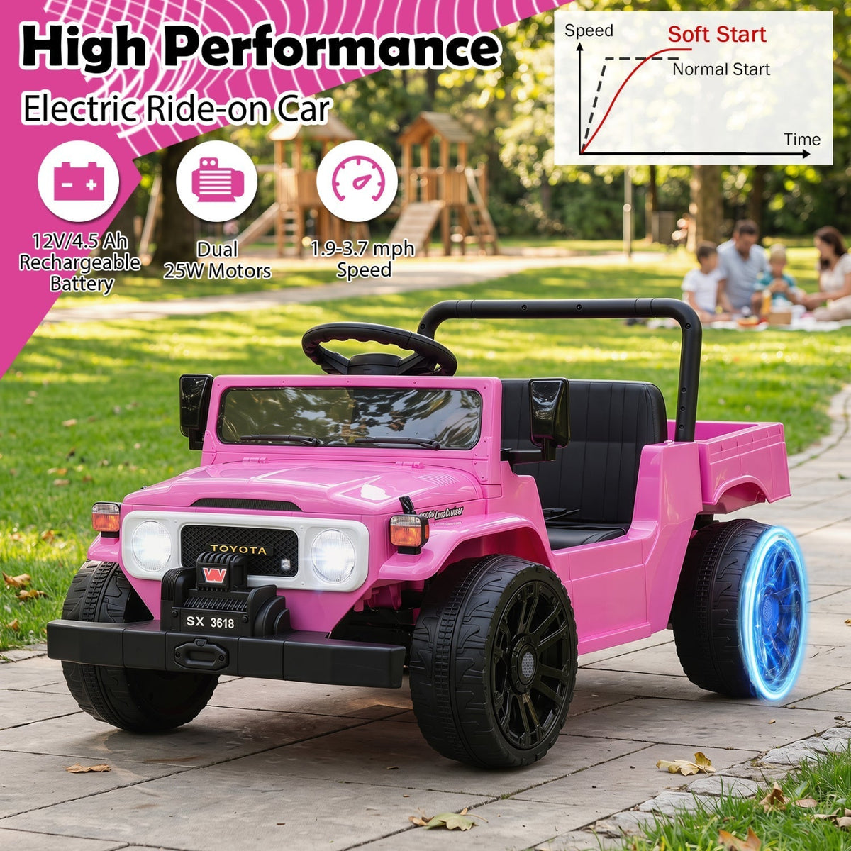 12V electric ride-on dump truck with remote, GBruno Store, view 7