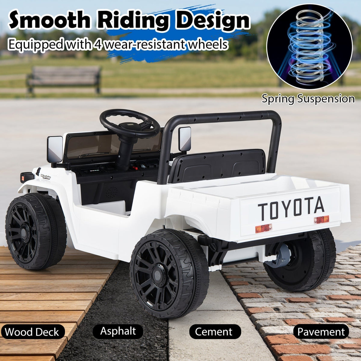 12V Electric Ride On Truck with Dump Bed and Remote ControlRide-On ToyTorqelo.com