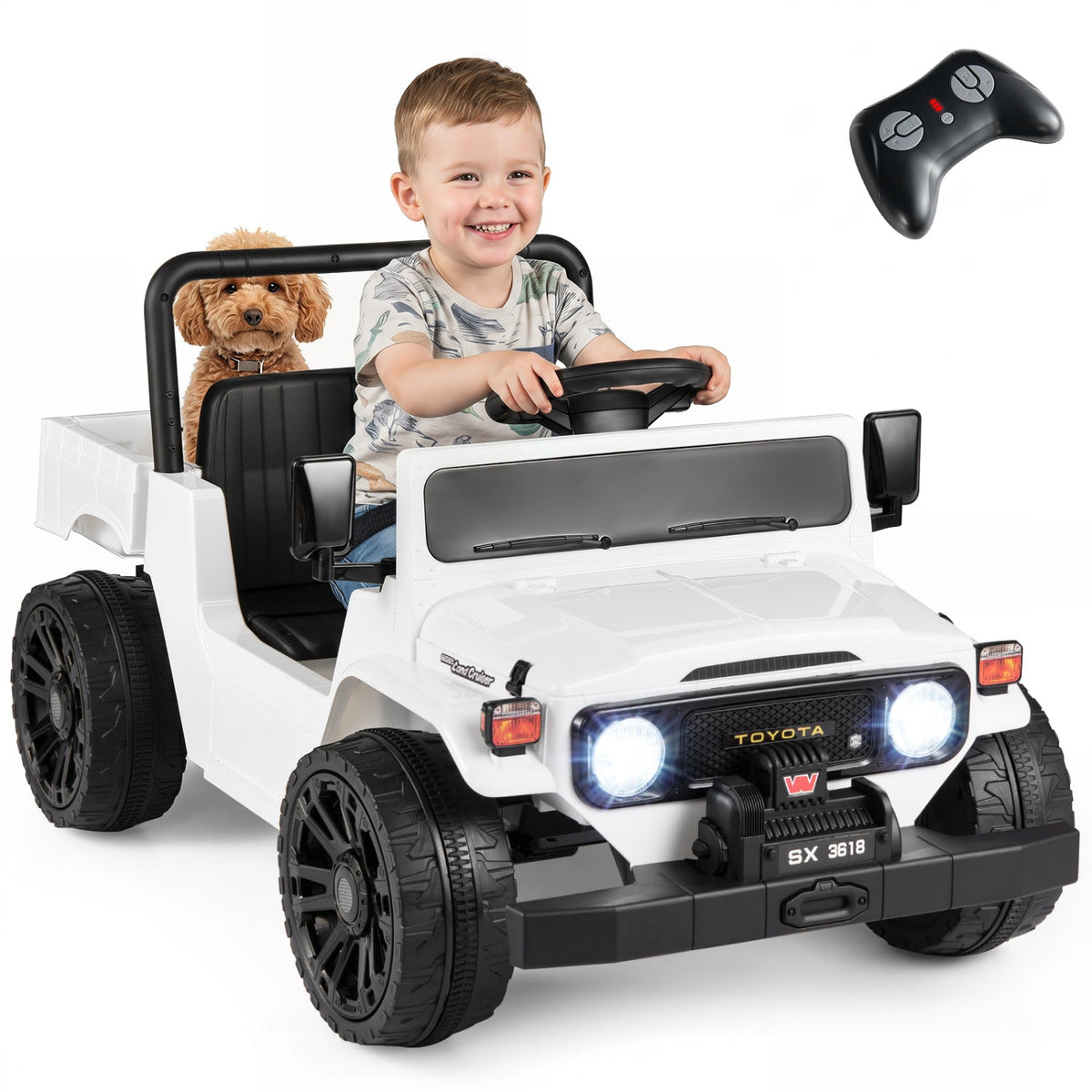 12V Electric Ride On Truck with Dump Bed and Remote ControlRide-On ToyTorqelo.com
