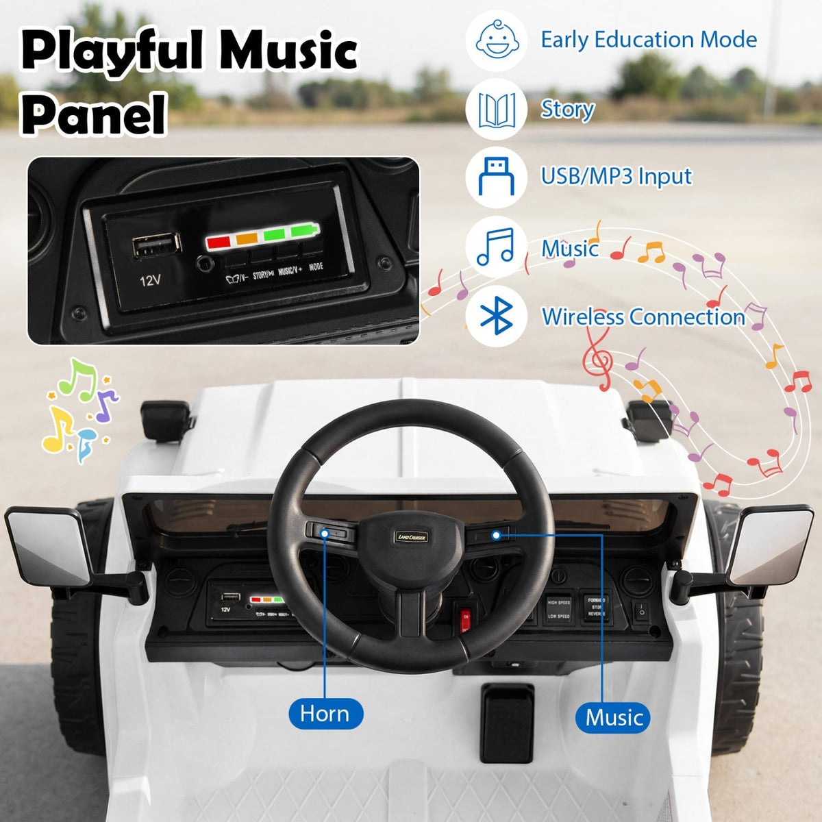 12V Electric Ride On Truck with Dump Bed and Remote ControlRide-On ToyTorqelo.com