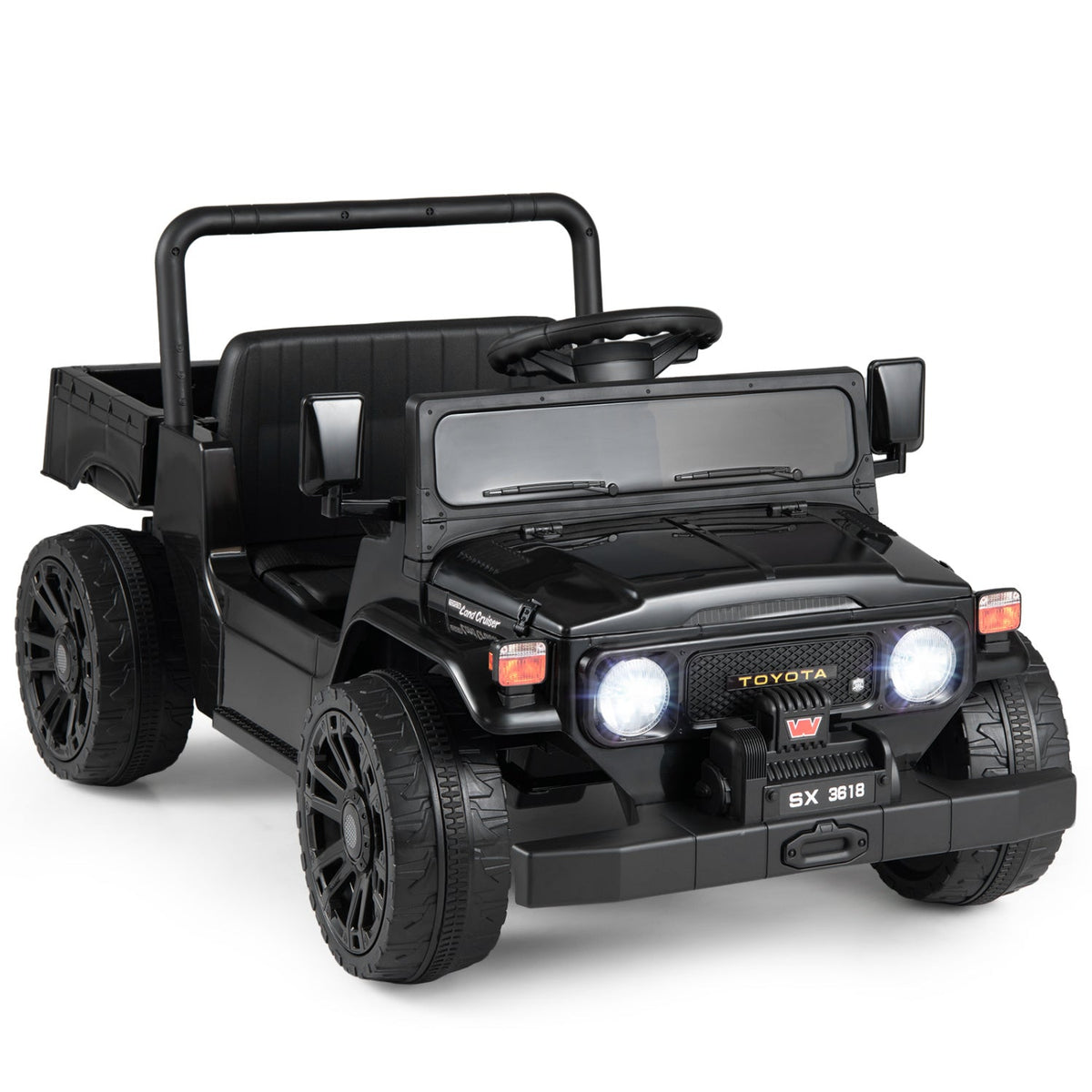 Kids electric ride-on truck with dump bed, GBruno Store, view 11