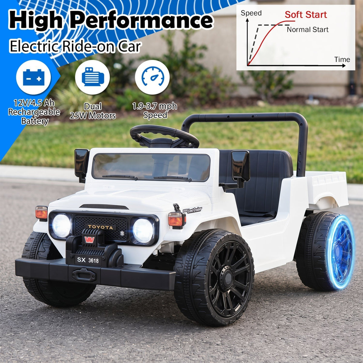 12V Electric Ride On Truck with Dump Bed and Remote ControlRide-On ToyTorqelo.com