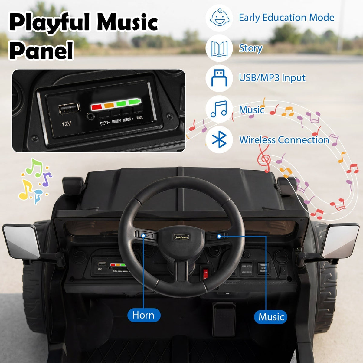 12V Electric Ride On Truck with Dump Bed and Remote ControlRide-On ToyTorqelo.com