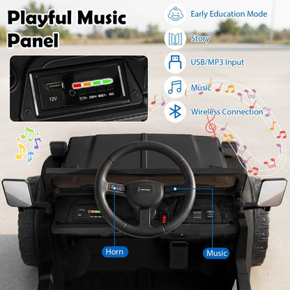 12V Electric Ride On Truck with Dump Bed and Remote ControlRide-On ToyTorqelo.com