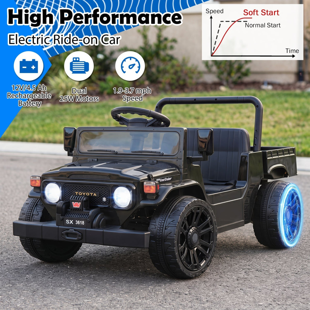 12V Electric Ride On Truck with Dump Bed and Remote ControlRide-On ToyTorqelo.com