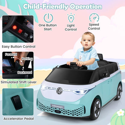Kids electric VW bus ride-on car, GBruno Store, view 5