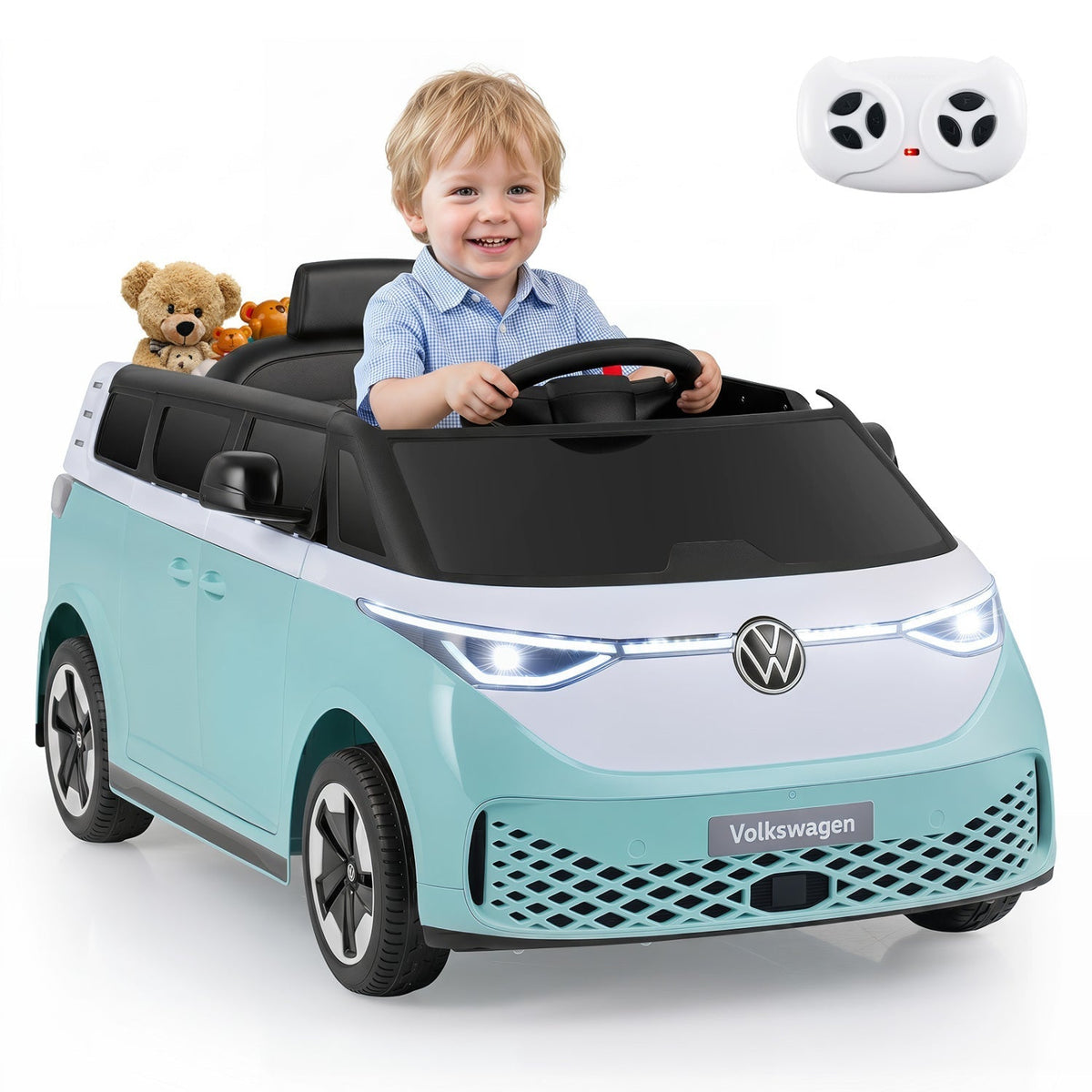 12V electric ride-on VW bus with remote, GBruno Store