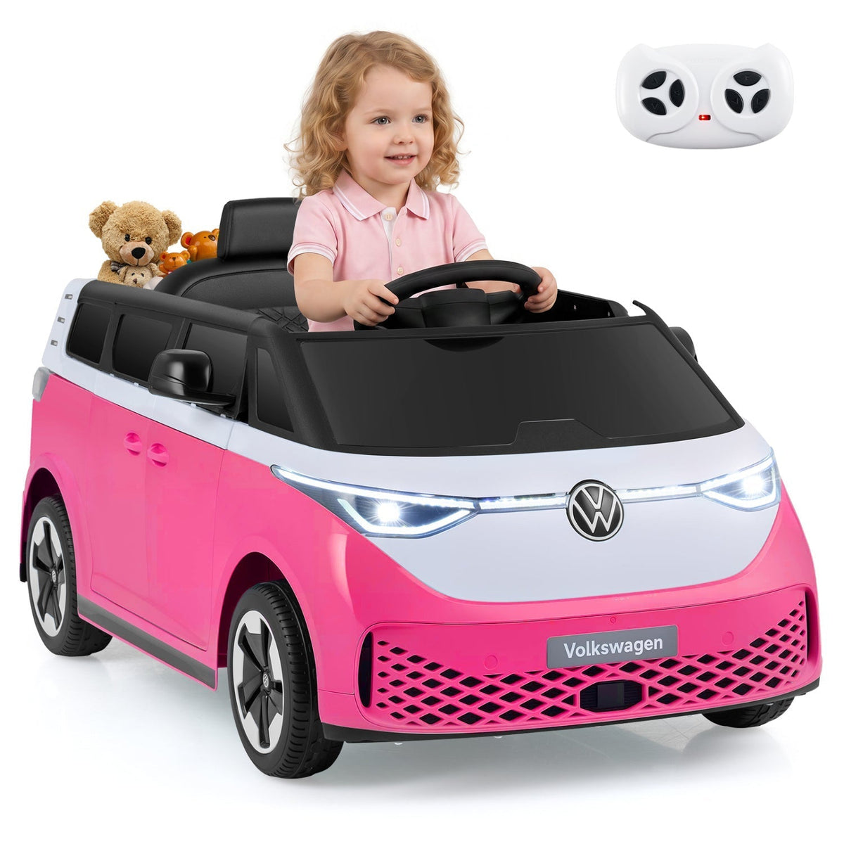 Kids electric VW bus ride-on car, GBruno Store, view 9