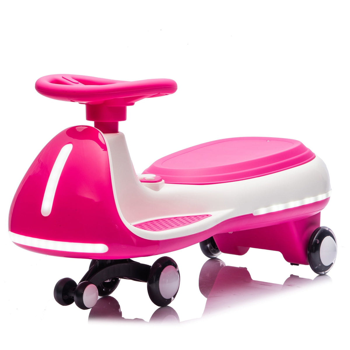 12V Electric Wiggle Ride On Car with Dual Motors & LED LightsRide-On ToyTorqelo.com