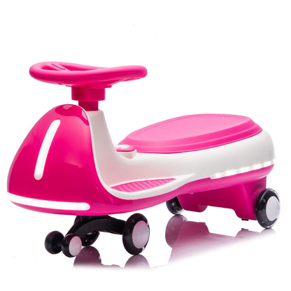 12V Electric Wiggle Ride On Car with Dual Motors & LED LightsRide-On ToyTorqelo.com