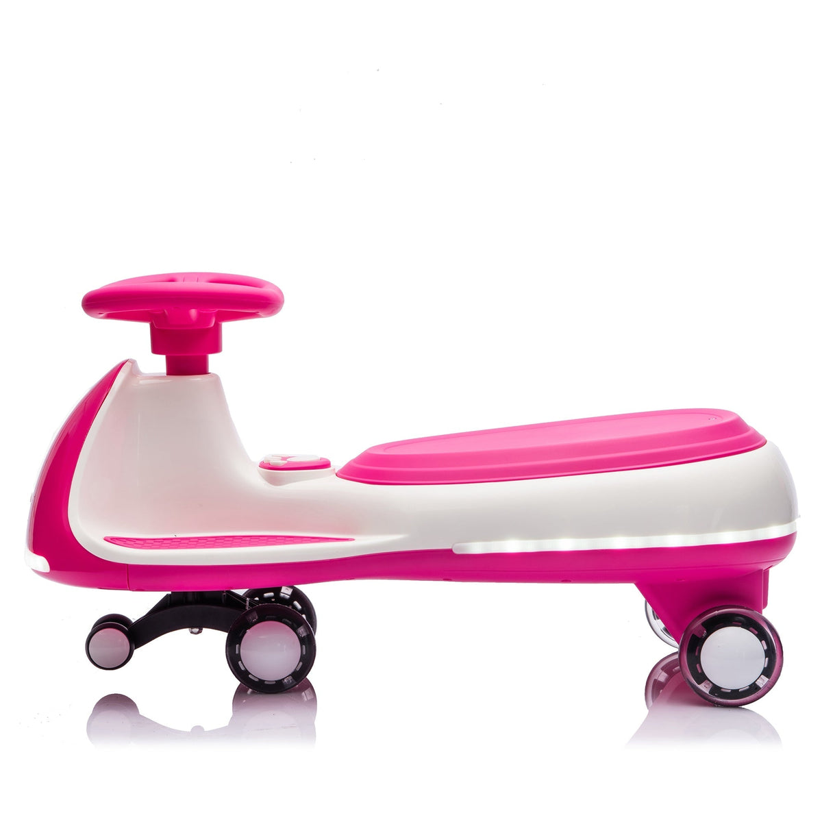 12V Electric Wiggle Ride On Car with Dual Motors & LED LightsRide-On ToyTorqelo.com