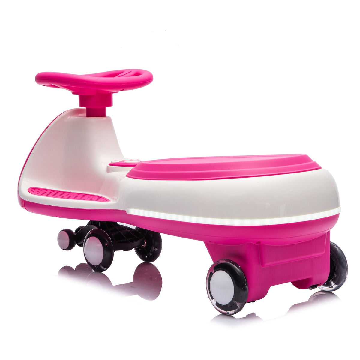 12V Electric Wiggle Ride On Car with Dual Motors & LED LightsRide-On ToyTorqelo.com