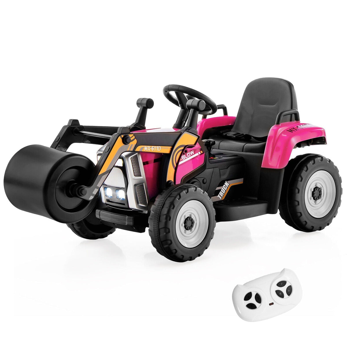 12V kids ride-on road roller with remote control, GBruno Store, view 4
