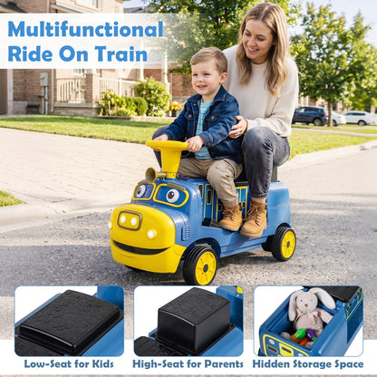 Licensed Chuggington 12V 3-seater ride-on train with detachable carriage, GBruno Store, view 8