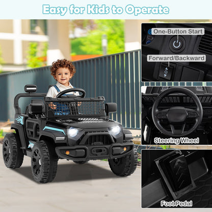 12V Kids Ride on Truck Car Battery Powered Electric VehicleTorqelo.com