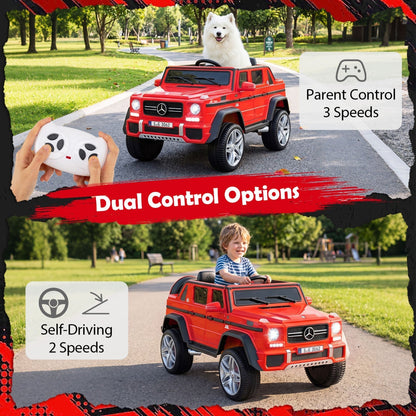 Licensed Mercedes-Benz Maybach 12V kids ride-on car with remote, GBruno Store, view 5