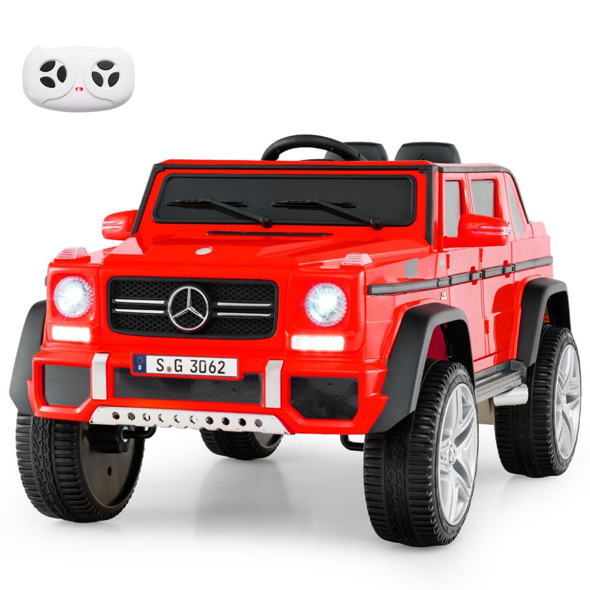 Licensed Mercedes-Benz Maybach 12V kids ride-on car with remote, GBruno Store, view 2