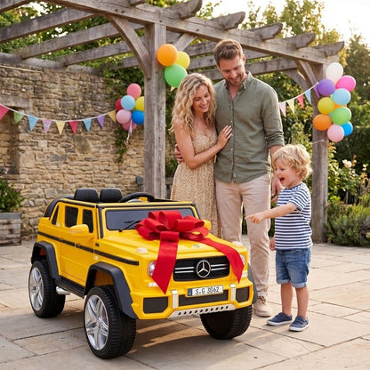 Licensed Mercedes-Benz Maybach 12V kids ride-on car with remote, GBruno Store, view 9