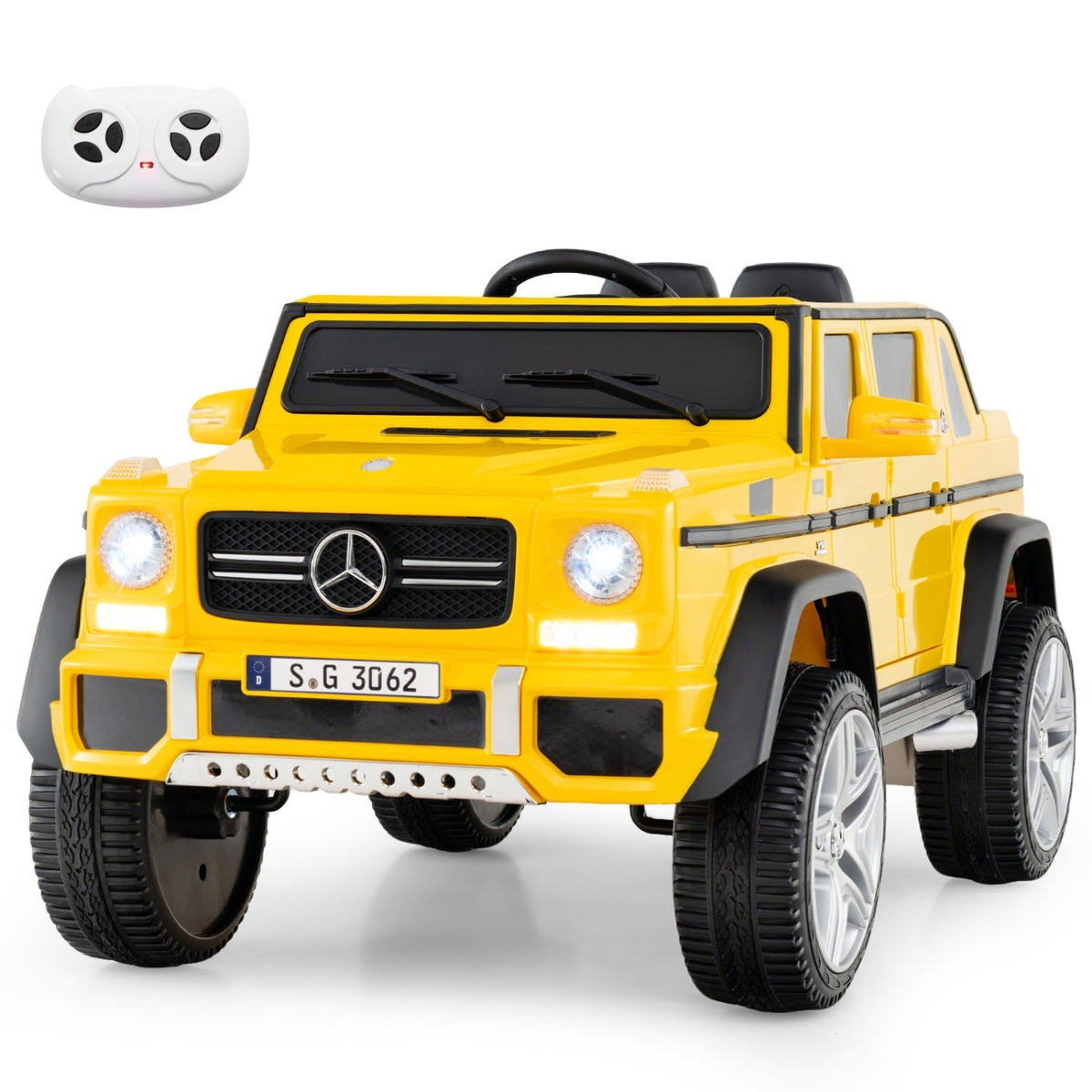 Licensed Mercedes-Benz Maybach 12V kids ride-on car with remote, GBruno Store, view 10