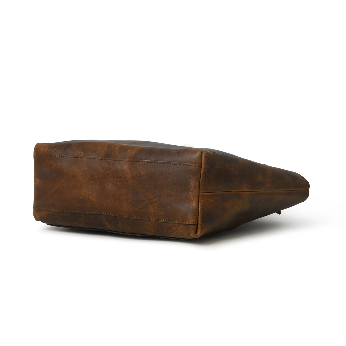 Essential Work Tote - Brown by Classy Leather Bags