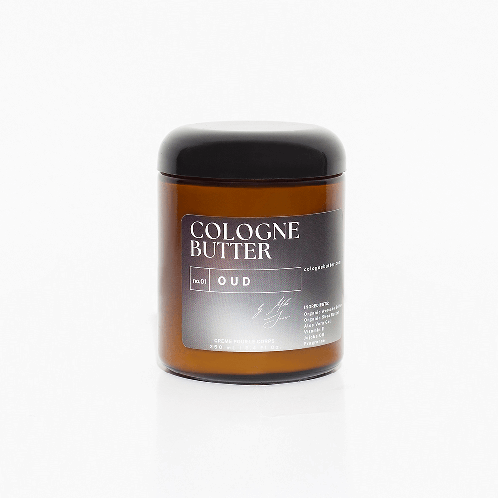 OUD - Luxury Fragrance Body Butter – Oud, Rose & Warm Spice Scent Moisturizing Skin Butter | Cologne Butter by CB
