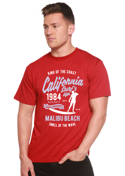 California 1984 men's bamboo graphic T-shirt – view 2