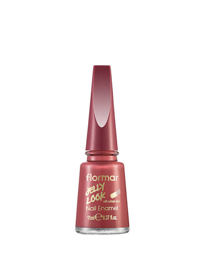 Flormar Jelly Look High-Shine Gel Effect Nail Polish 11ml by Beauty Care Bag