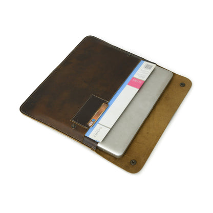 The MacBook Folio by Classy Leather Bags