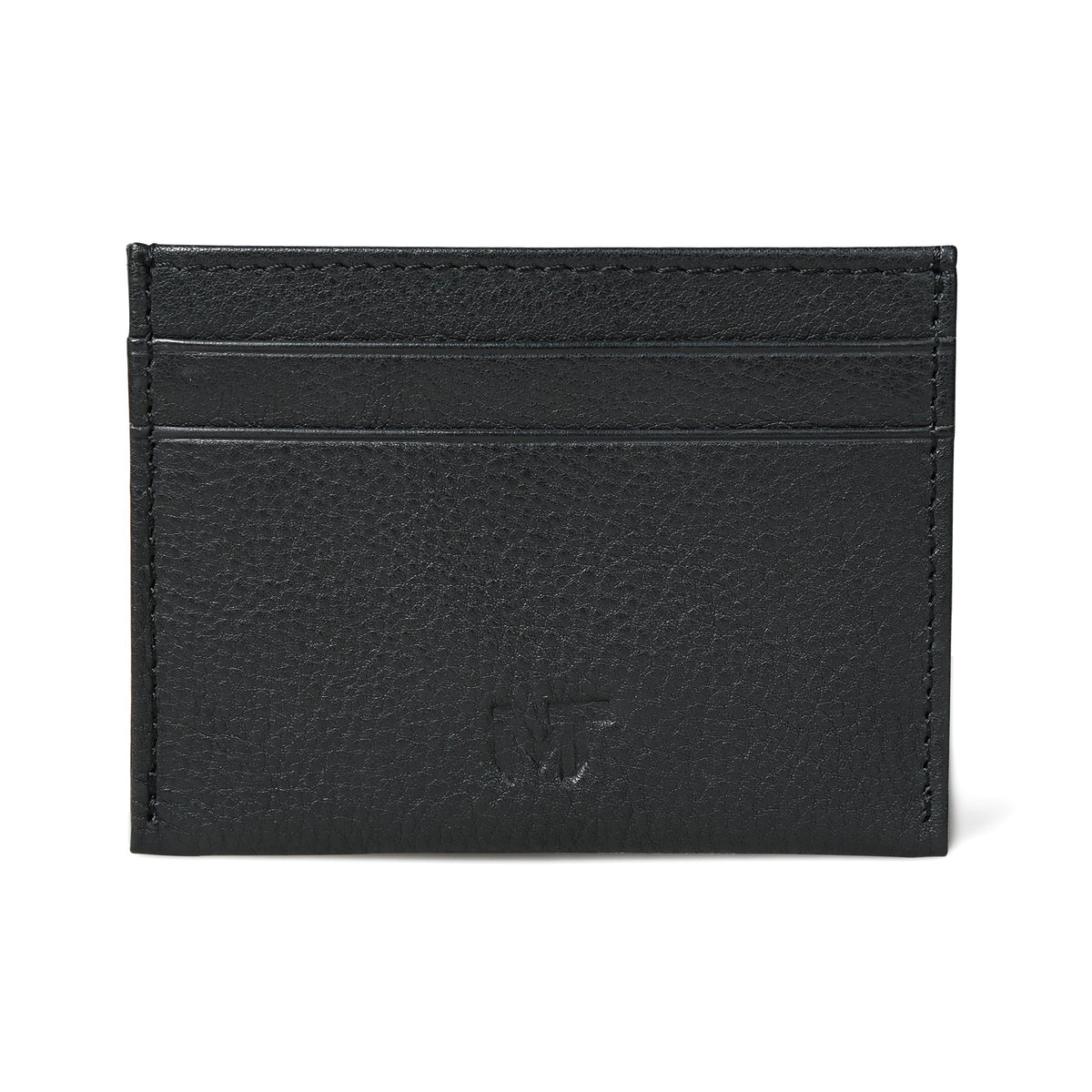 Minimalistic Black Cards Holder by Classy Leather Bags