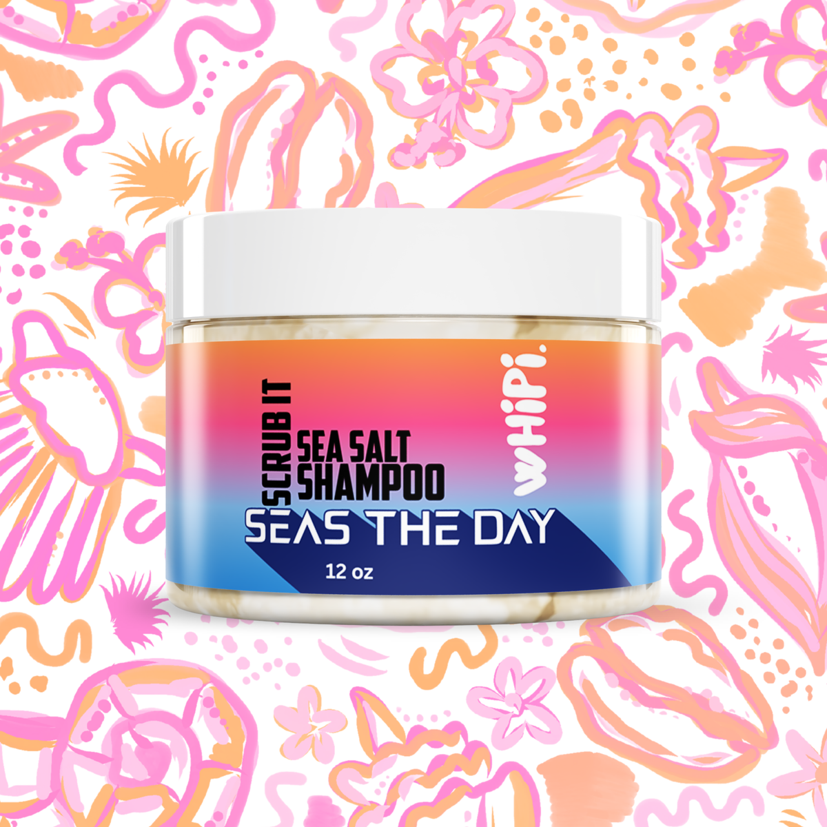 Scrub- Sea Salt Shampoo by Whipi Co