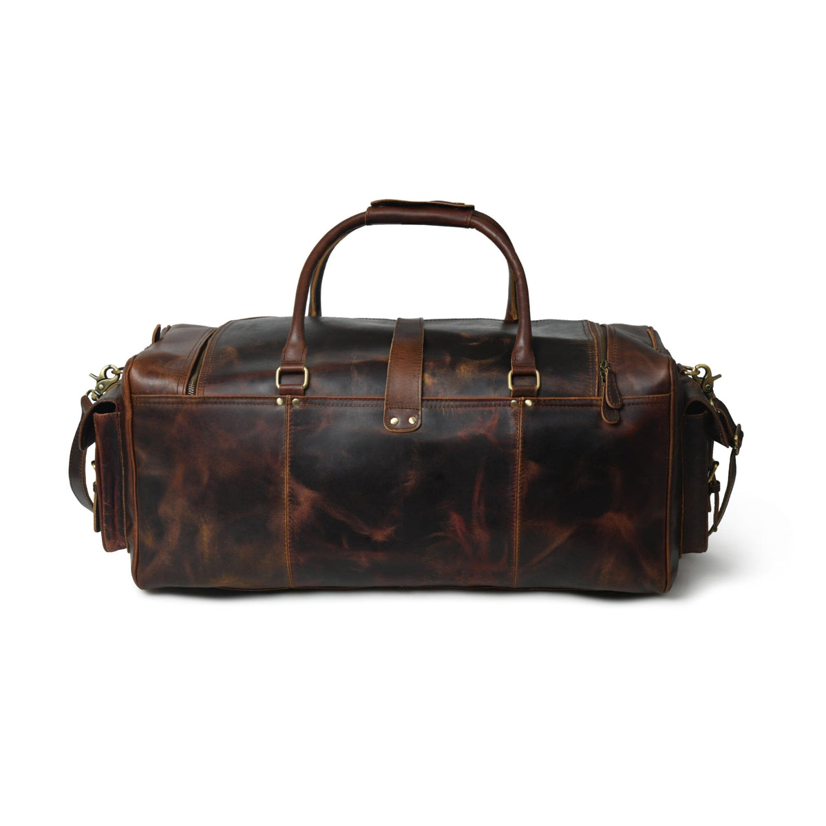The Stellan Buffalo Duffel by Classy Leather Bags