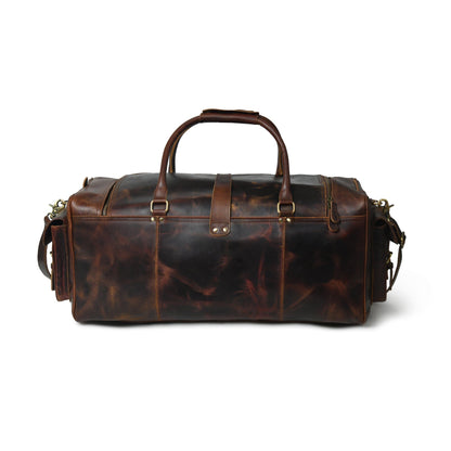 The Stellan Buffalo Duffel by Classy Leather Bags