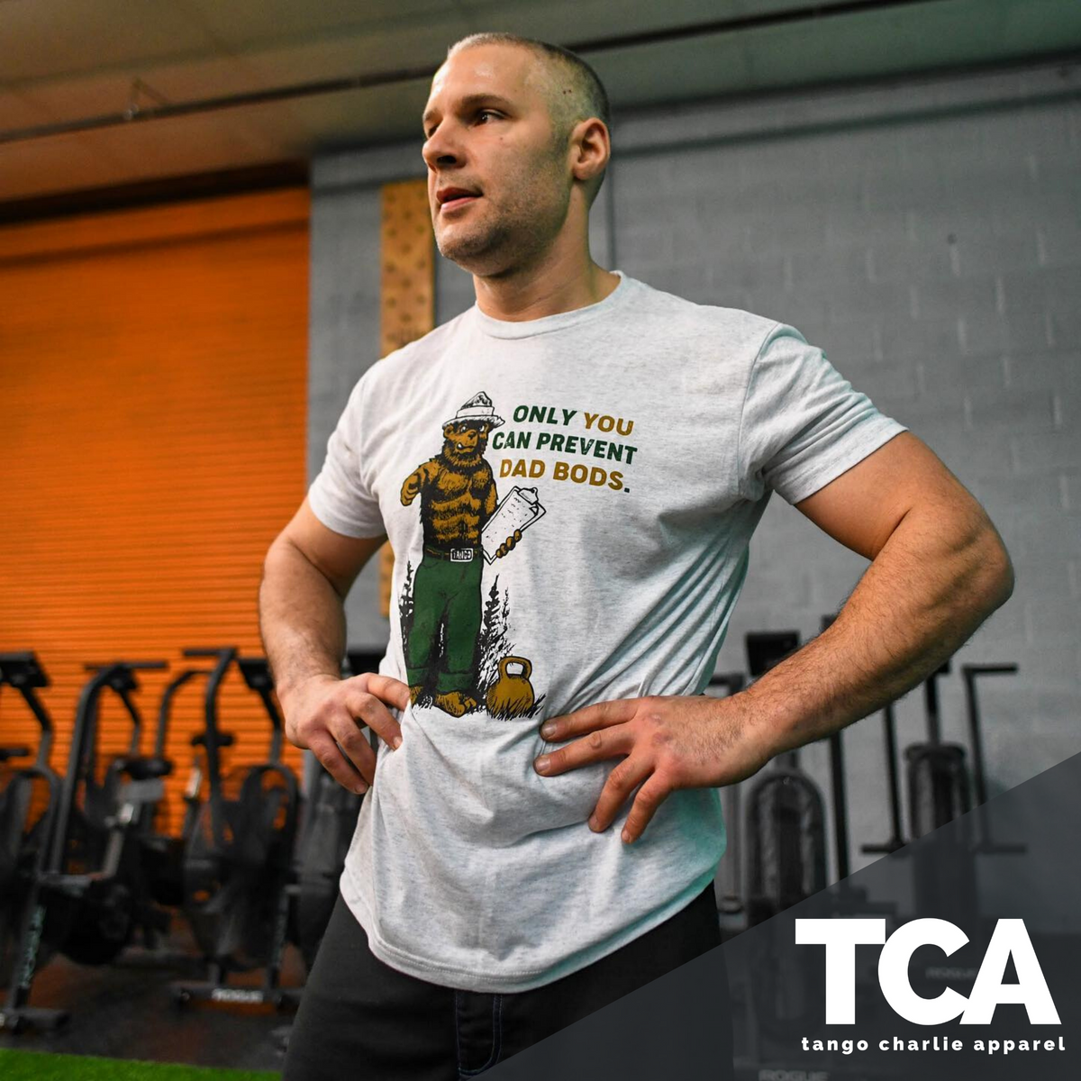 Only You Can Prevent Dad Bods - Tee by Tango Charlie Apparel