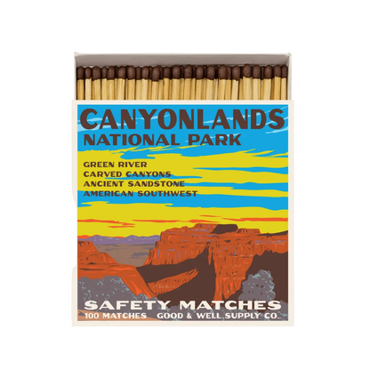 Canyonlands Vintage National Park Cabin Matches by Good & Well Supply Co.