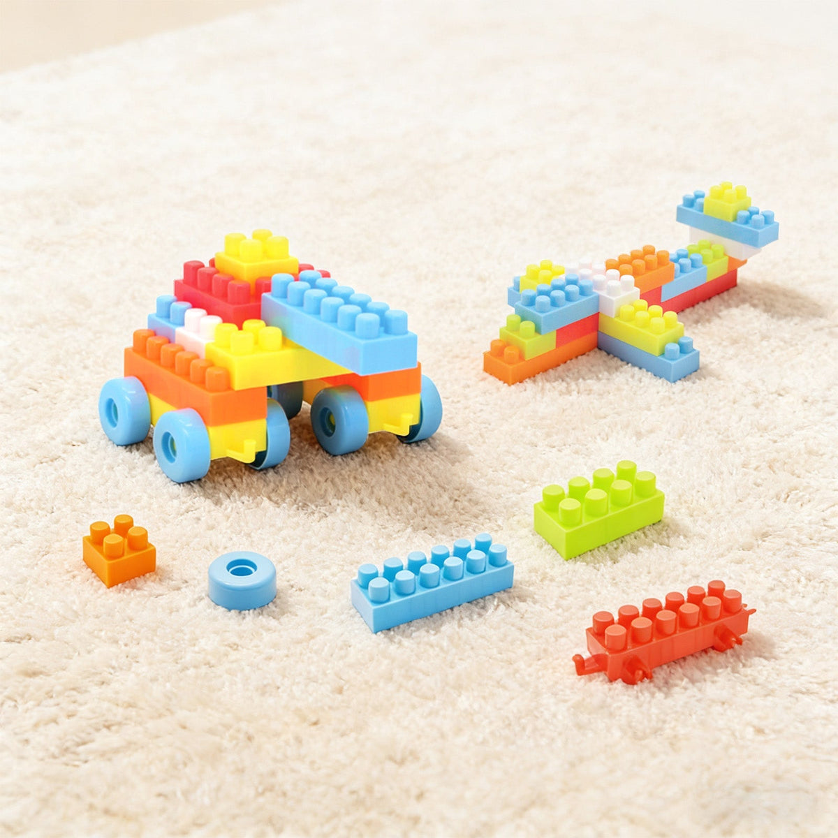 150-piece toddler STEM building blocks by GBruno Store