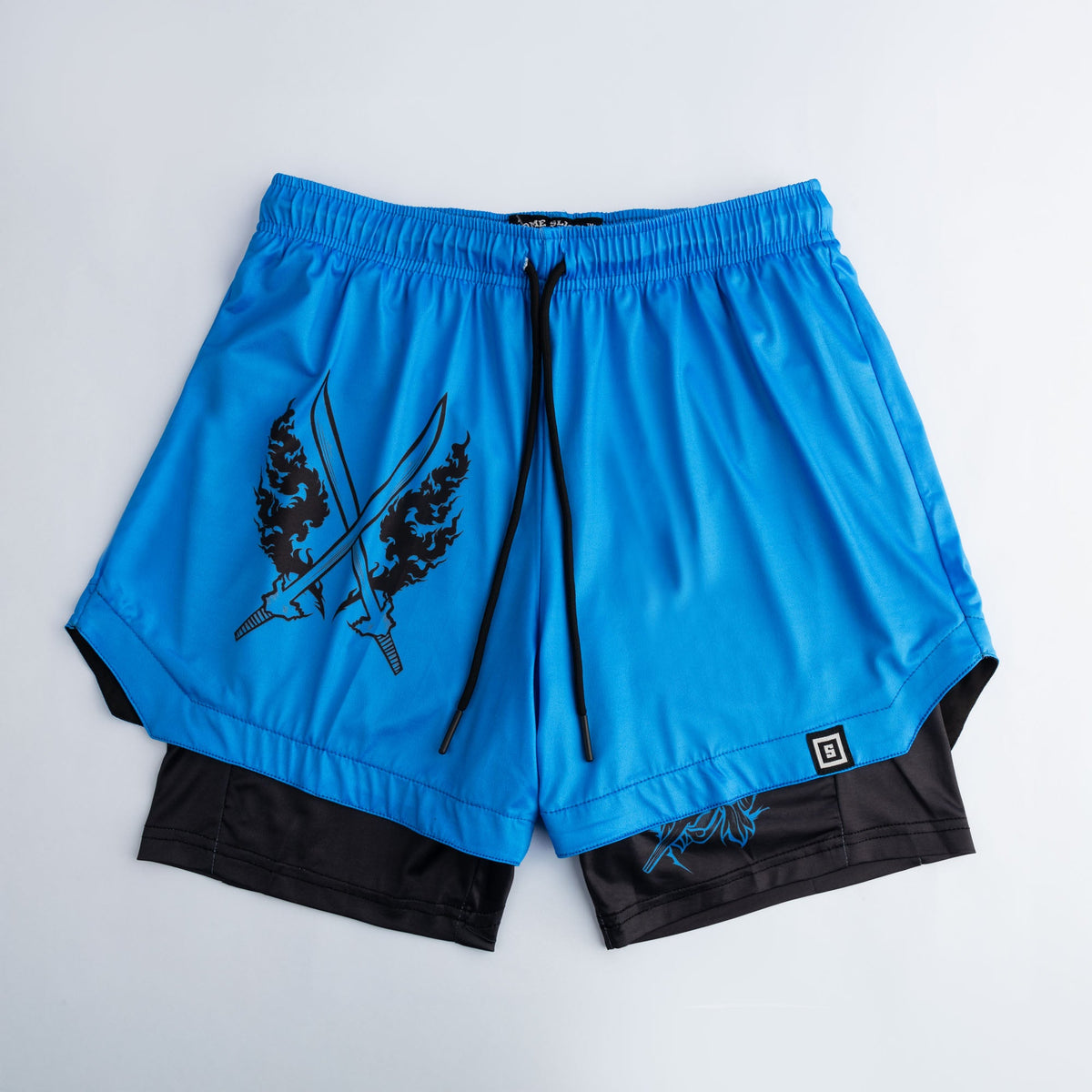 The Ghost 2-in-1 lined shorts with compression liner