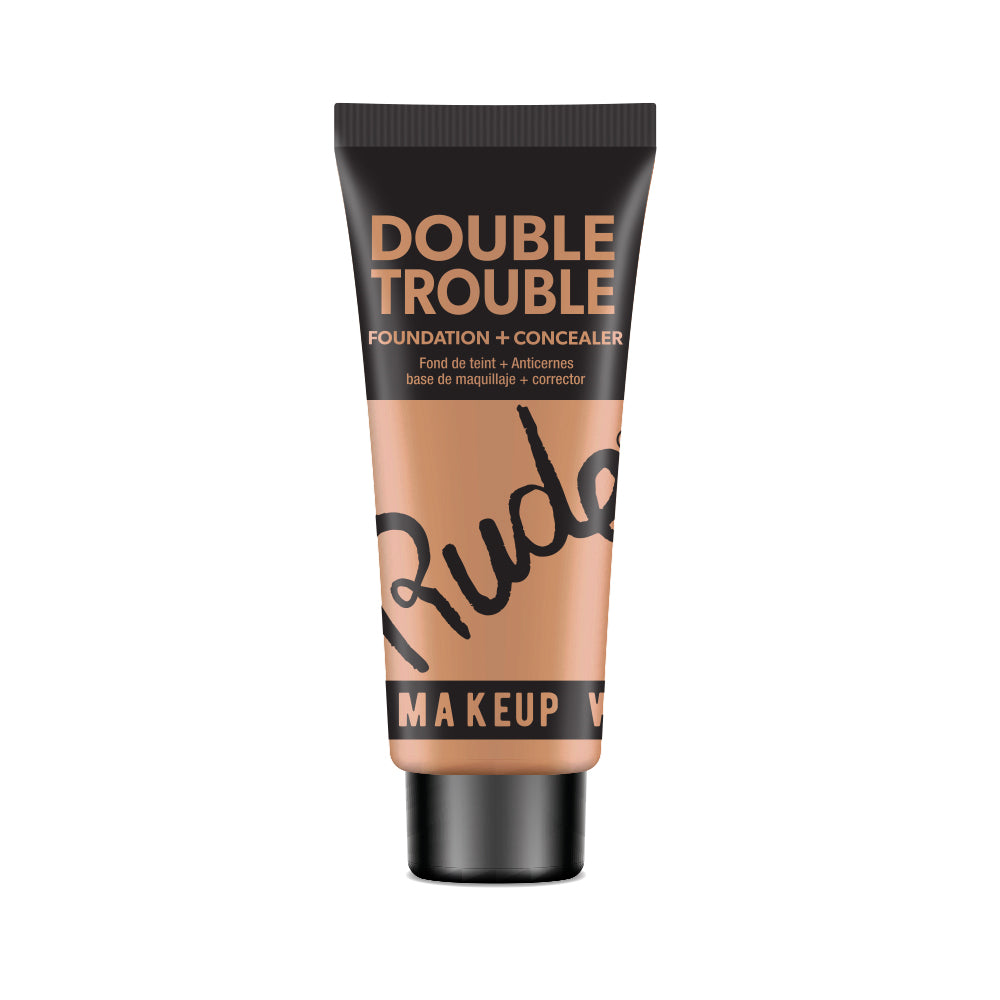 RUDE Double Trouble Foundation + Concealer - Suede 15 by Avera Group