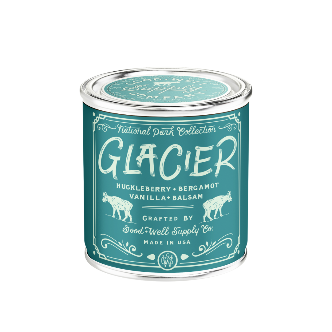 Glacier National Park Candle by Good & Well Supply Co.