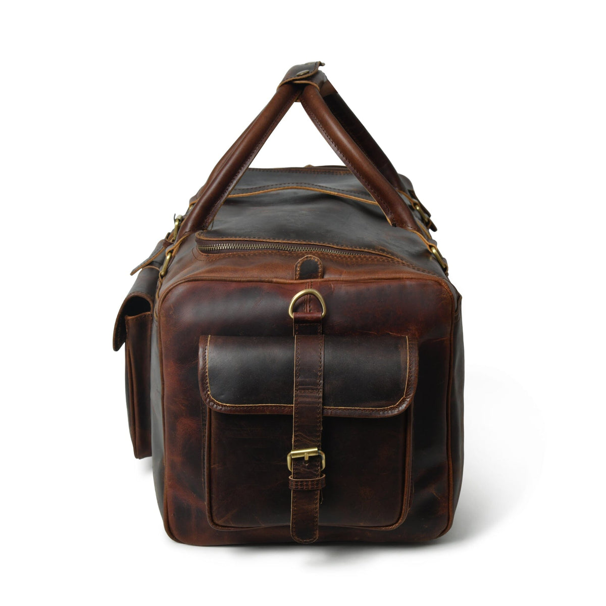 The Stellan Buffalo Duffel by Classy Leather Bags