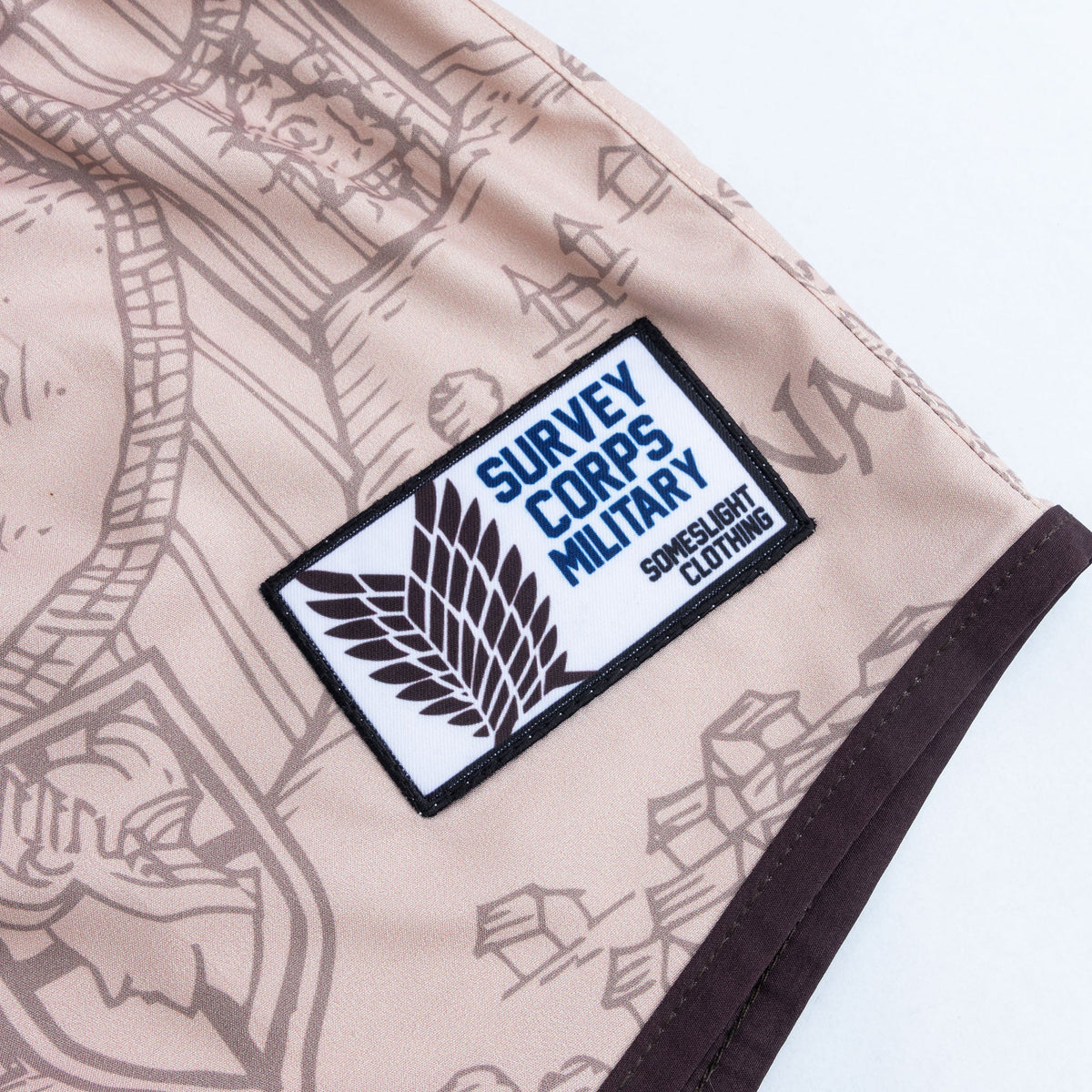 Survey Corps women's athletic shorts – view 3