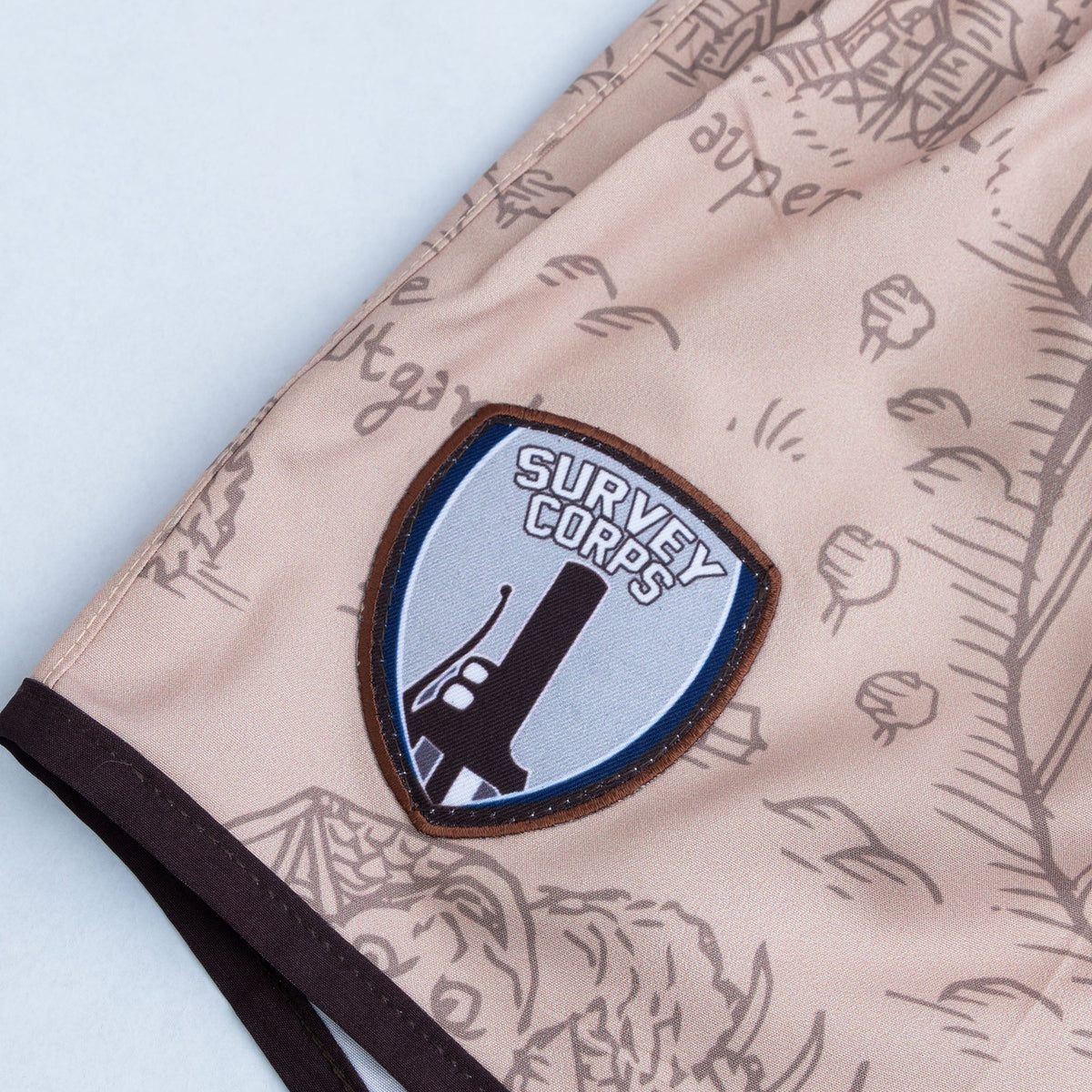 Survey Corps women's athletic shorts – view 2