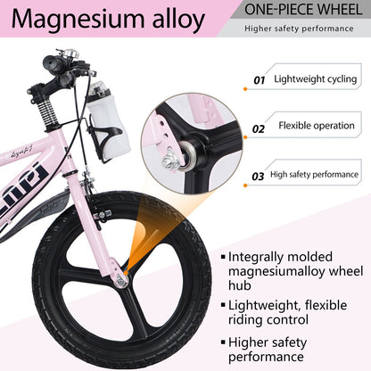 16-18 inch kids bike with training wheels and adjustable seat by GBruno Store, view 27