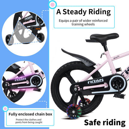 16-18 inch kids bike with training wheels and adjustable seat by GBruno Store, view 26