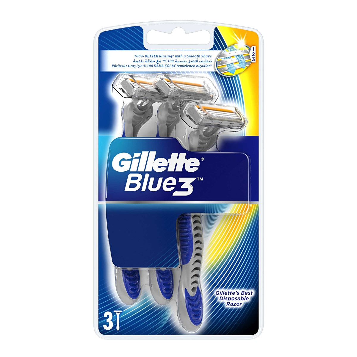 Gillette Blue3 razors – view 4